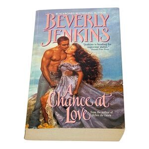 Beverly Jenkins AUTOGRAPHED Book A Chance at Love 1st Edition Romance PB